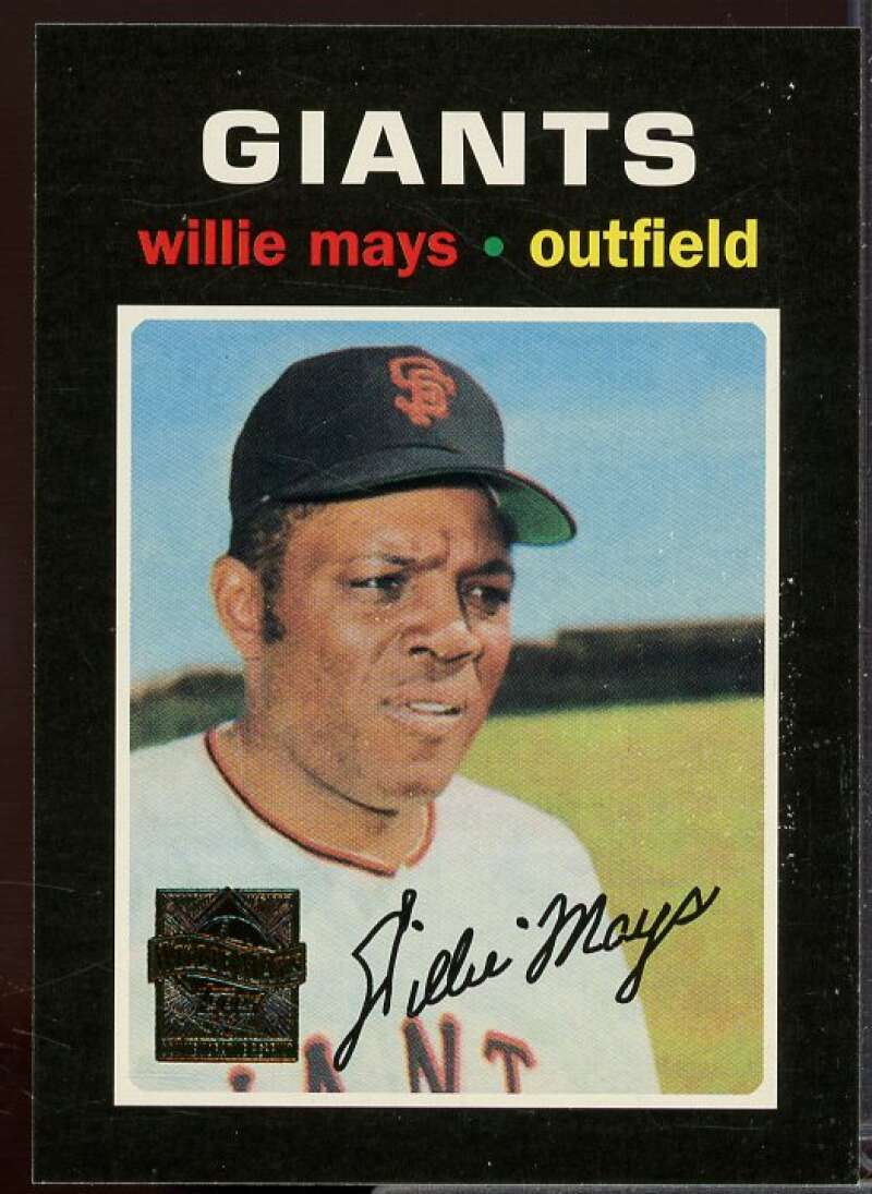 Willie Mays Card 1997 Topps Mays #25  Image 1