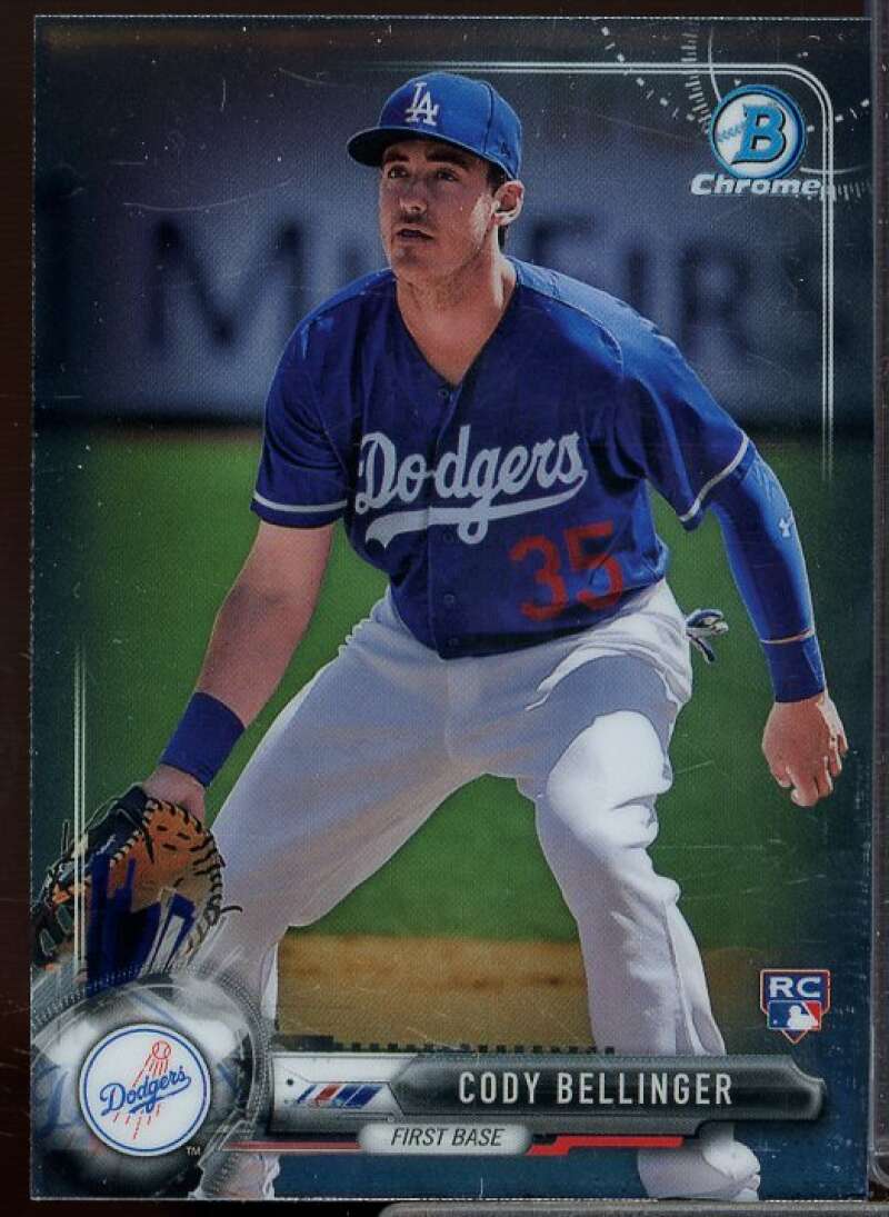 Cody Bellinger Rookie Card 2017 Bowman Chrome #27  Image 1