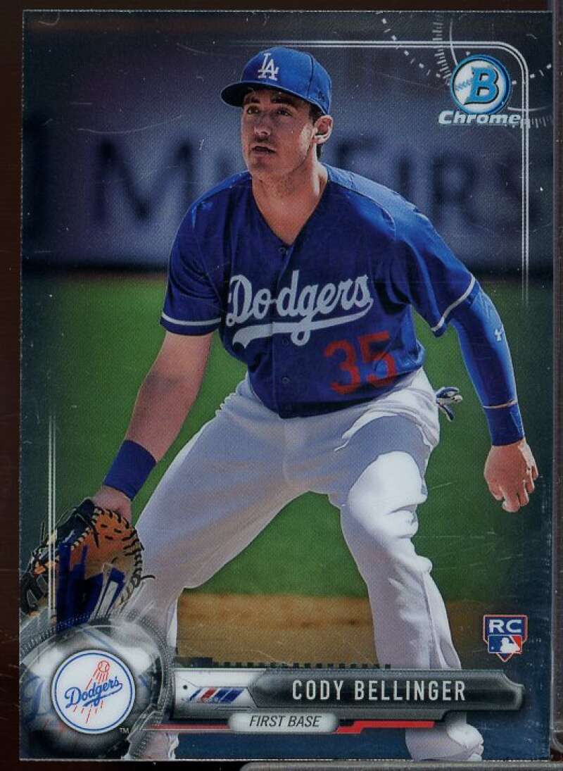 Cody Bellinger Rookie Card 2017 Bowman Chrome #27  Image 1