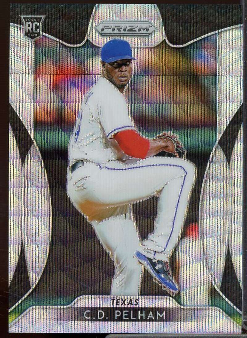 C.D. Pelham Rookie Card 2019 Panini Prizm Prizms Blue Wave #225  Image 1