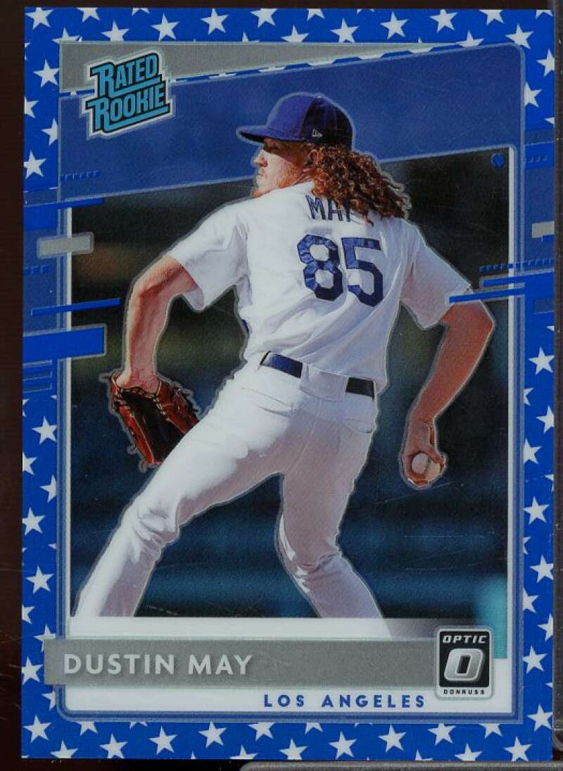 Dustin May Rookie Card 2020 Donruss Optic Spirit of 76 #32  Image 1