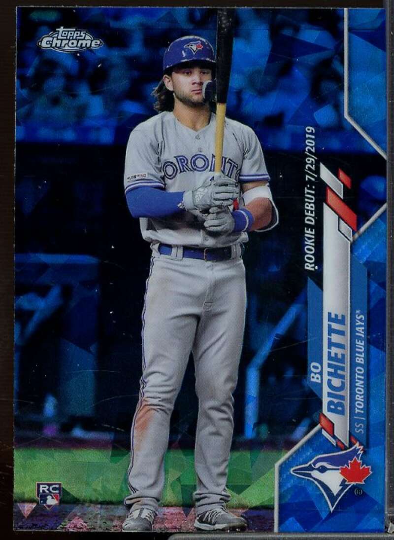 Bo Bichette Rookie Card 2020 Topps Chrome Update Sapphire #U1  Image 1