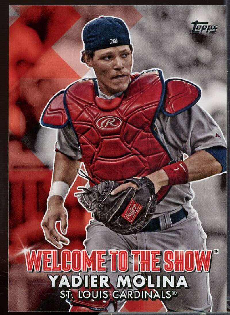 Yadier Molina Card 2022 Topps Welcome to the Show #WTTS42  Image 1