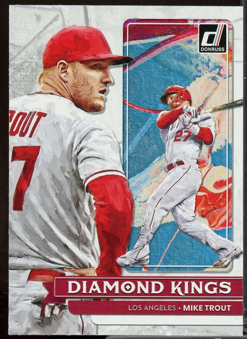 Mike Trout DK Card 2022 Donruss #14  Image 1