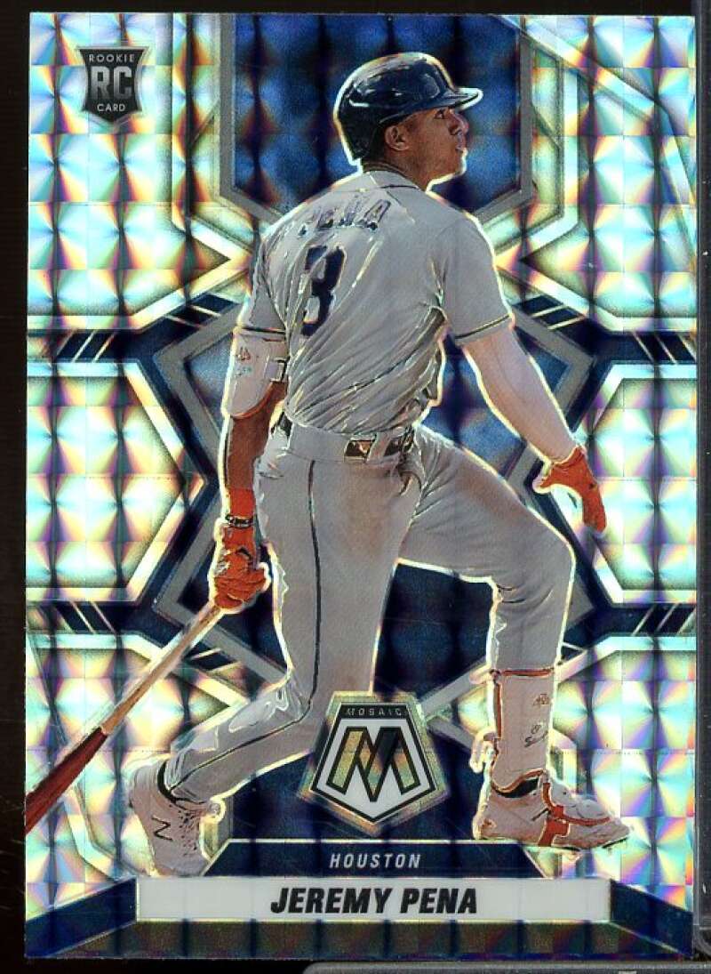 Jeremy Pena Rookie Card 2022 Panini Mosaic Mosaic #270  Image 1