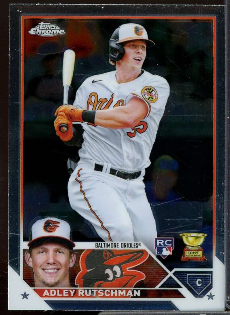 Adley Rutschman Rookie Card 2023 Topps Chrome #1  Image 1