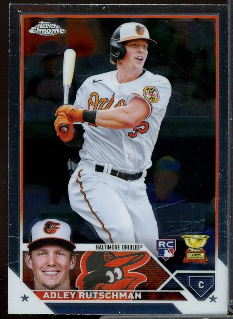 Adley Rutschman Rookie Card 2023 Topps Chrome #1  Image 1