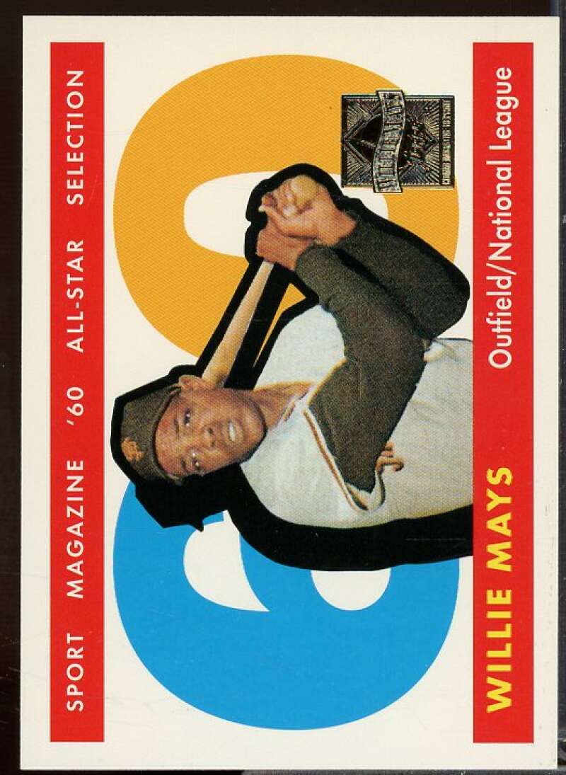 Willie Mays Card 1997 Topps Mays #13  Image 1