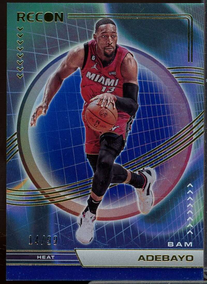 Bam Adebayo Card 2022-23 Panini Recon Holo Blue #94  Image 1