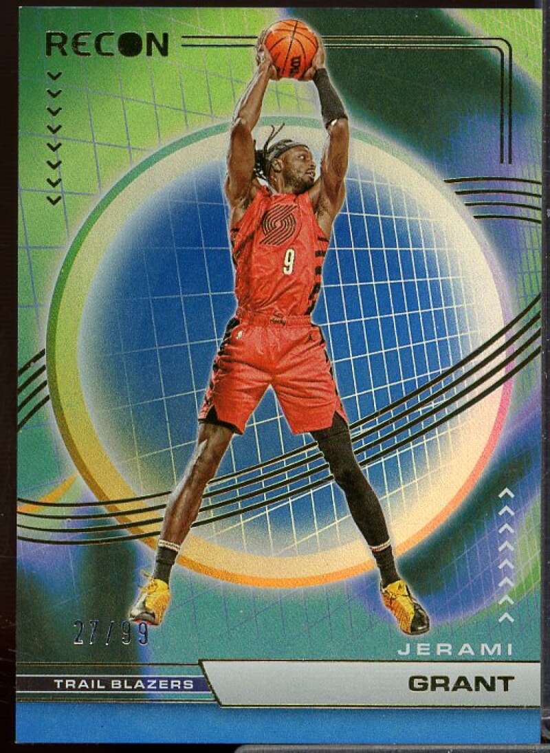Jerami Grant Card 2022-23 Panini Recon Holo Blue #101  Image 1