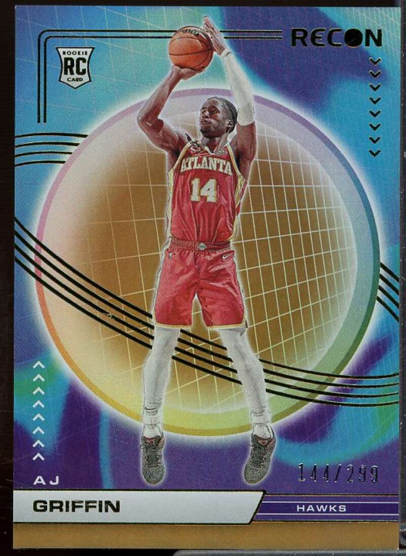 AJ Griffin Rookie Card 2022-23 Panini Recon Holo Bronze #211  Image 1