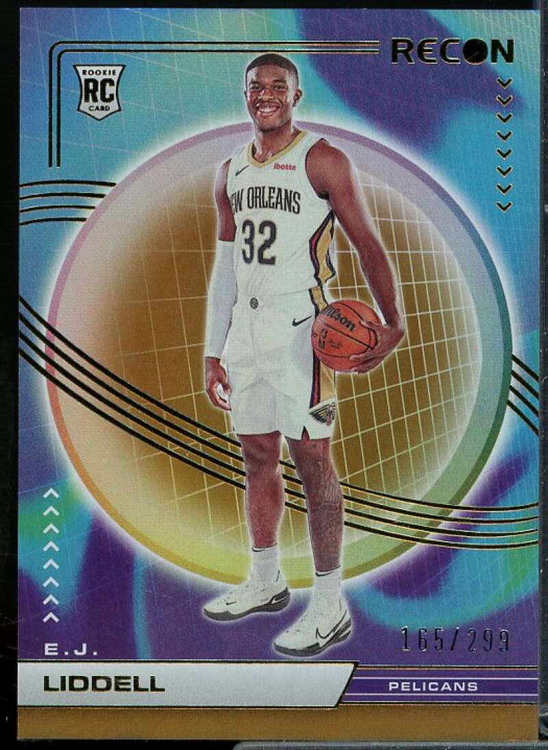 E.J. Liddell Rookie Card 2022-23 Panini Recon Holo Bronze #229  Image 1