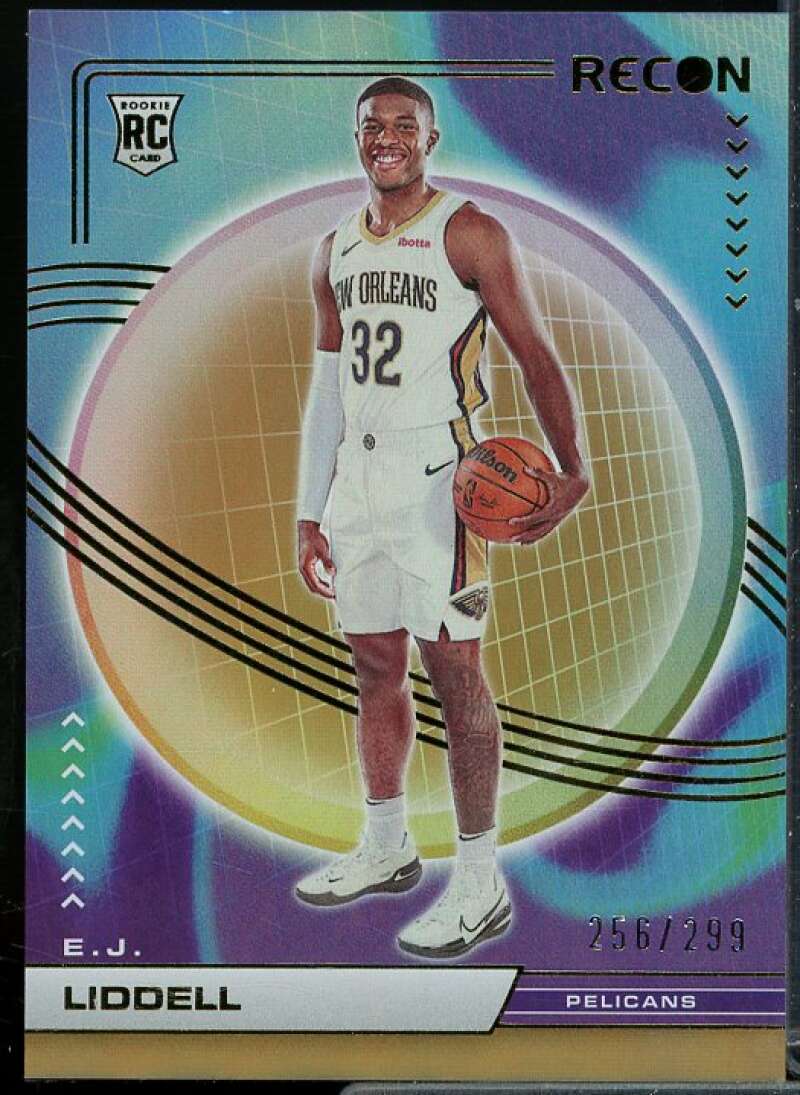 E.J. Liddell Rookie Card 2022-23 Panini Recon Holo Bronze #229  Image 1