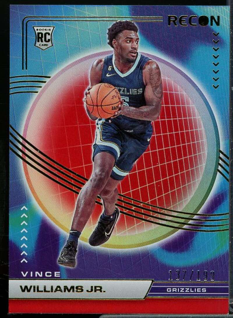 Vince Williams Jr. Rookie Card 2022-23 Panini Recon Holo Red #246  Image 1