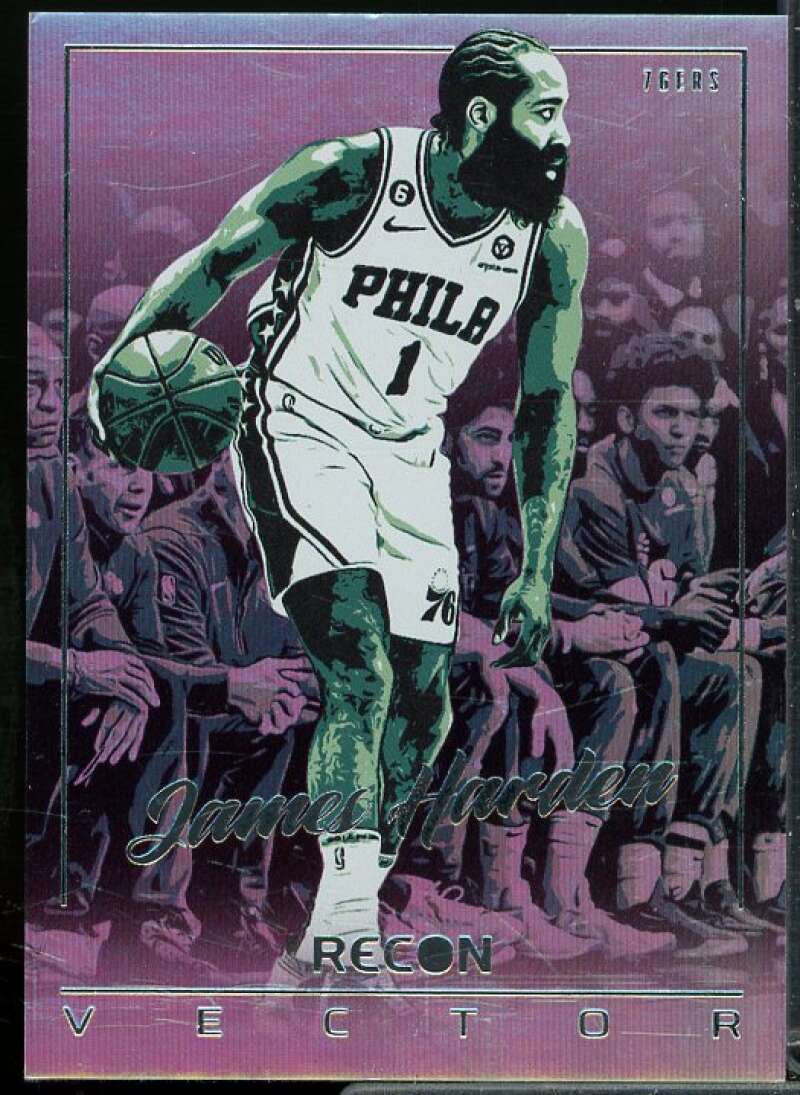James Harden Card 2022-23 Panini Recon Vector #18  Image 1