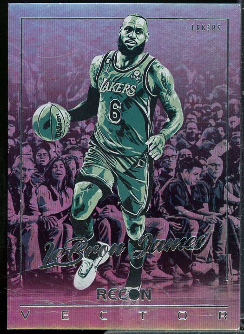 LeBron James Card 2022-23 Panini Recon Vector #1  Image 1