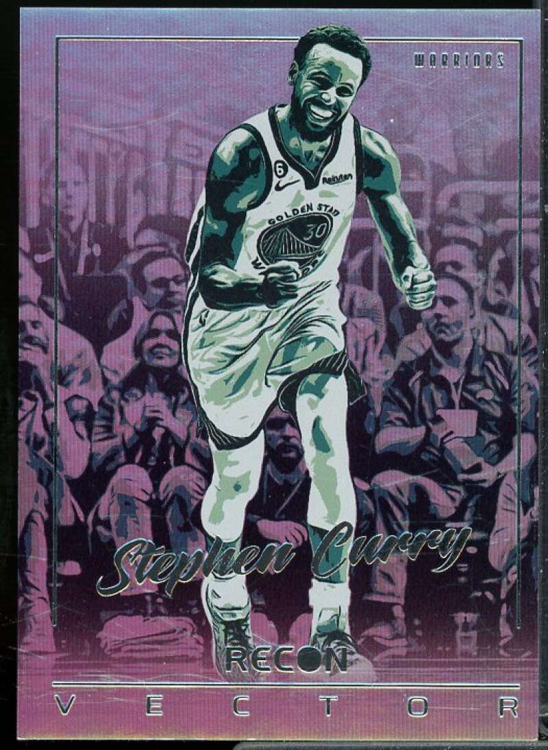 Stephen Curry Card 2022-23 Panini Recon Vector #5  Image 1