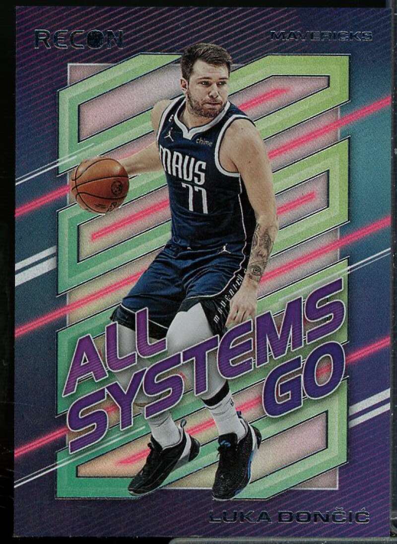 Luka Doncic Card 2022-23 Panini Recon All Systems Go #11  Image 1