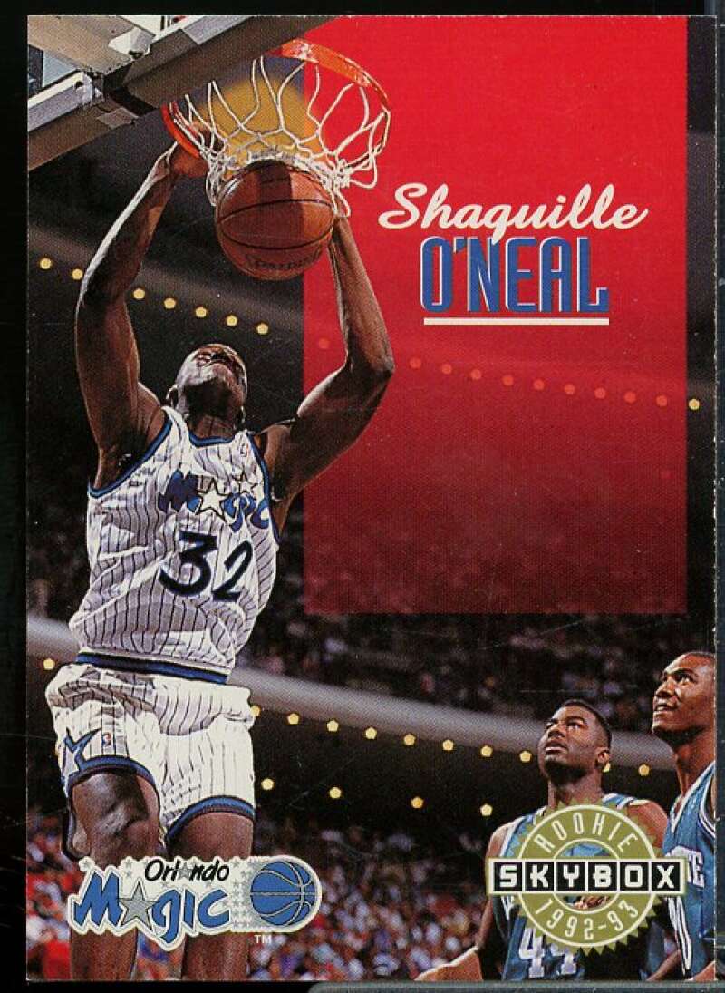 Shaquille O'Neal SP Rookie Card 1992-93 SkyBox #382  Image 1