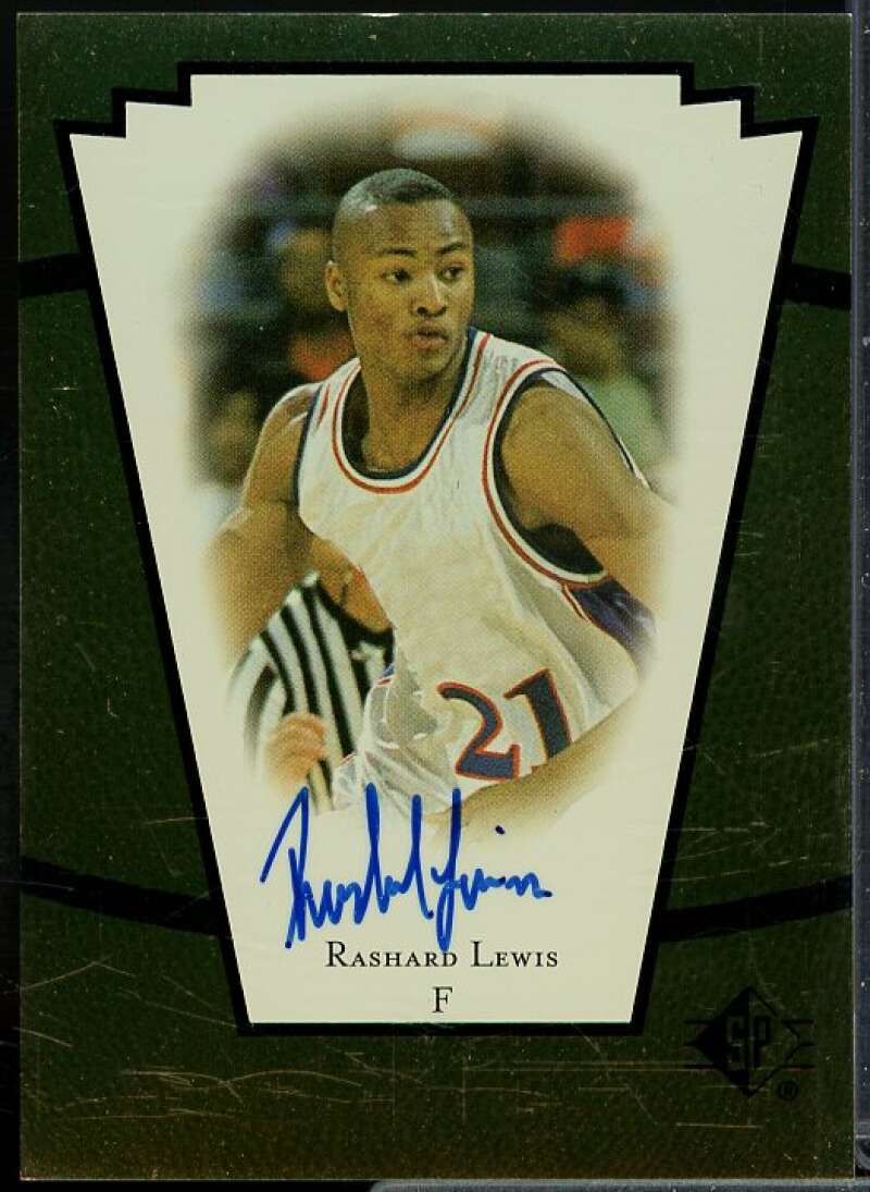 Rashard Lewis Rookie Card 1998 SP Top Prospects Vital Signs #RL  Image 1