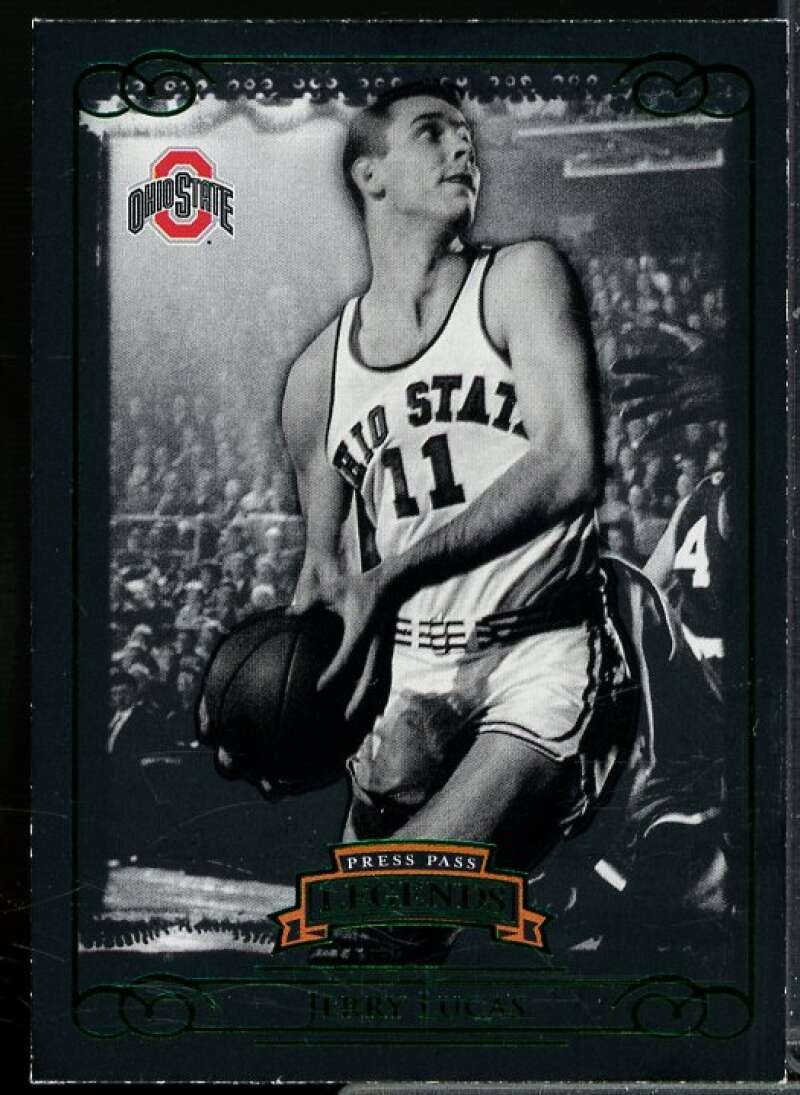 Jerry Lucas Card 2008-09 Press Pass Legends Emerald #57  Image 1