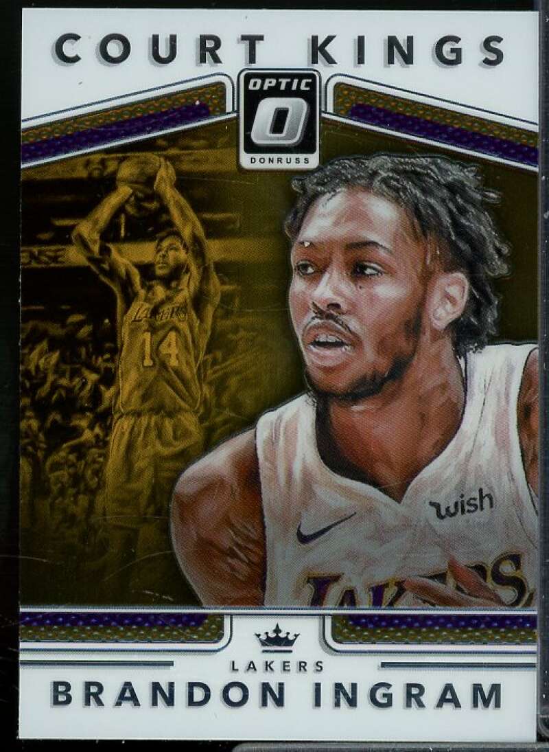 Brandon Ingram Rookie Card 2017-18 Donruss Optic Court Kings #15  Image 1