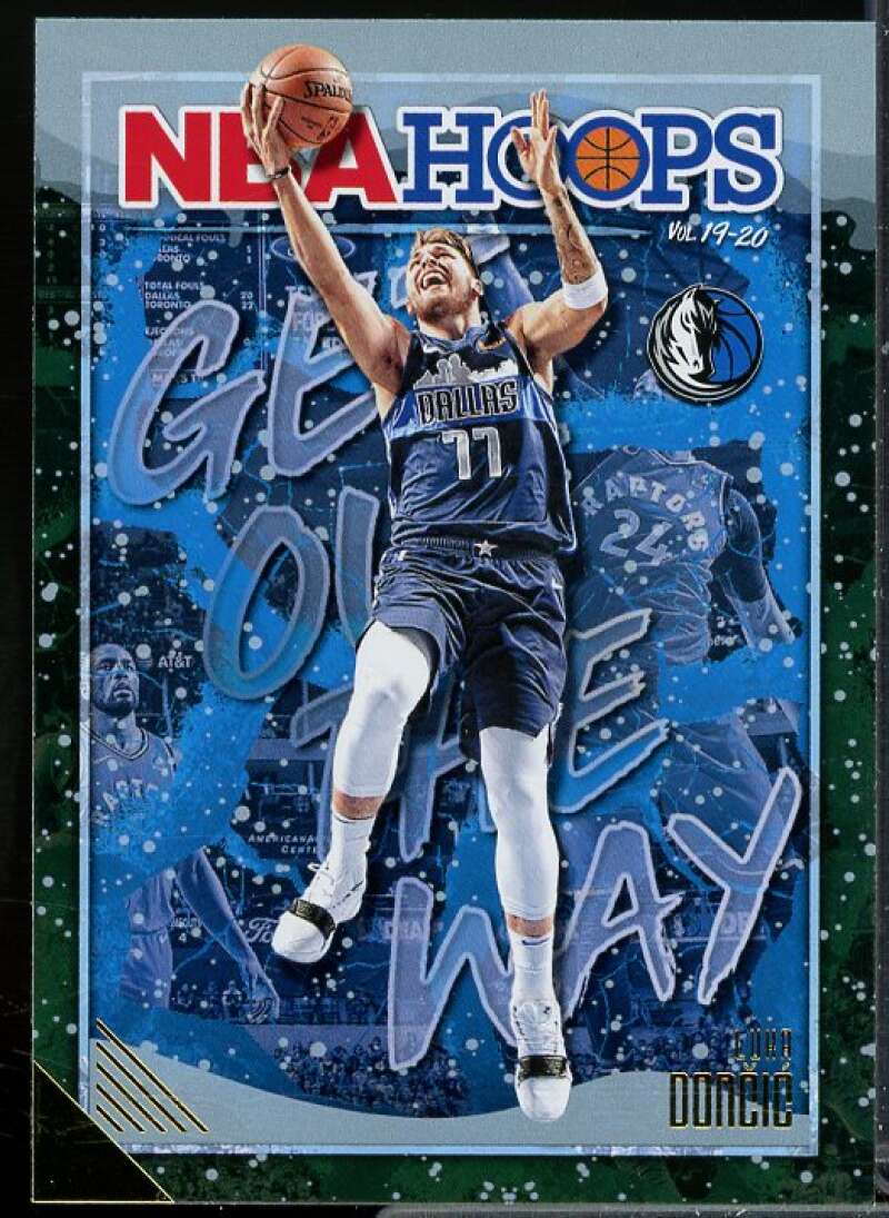 Luka Doncic Card 2019-20 Hoops Get Out the Way Winter #1  Image 1