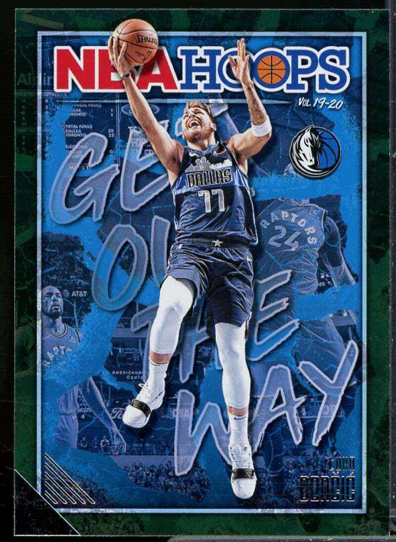 Luka Doncic Card 2019-20 Hoops Get Out the Way #1  Image 1