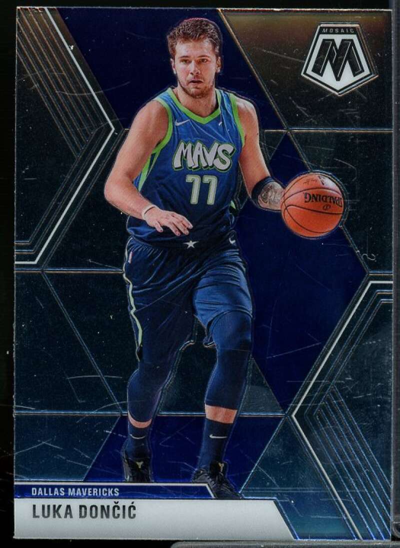 Luka Doncic Card 2019-20 Panini Mosaic #44  Image 1