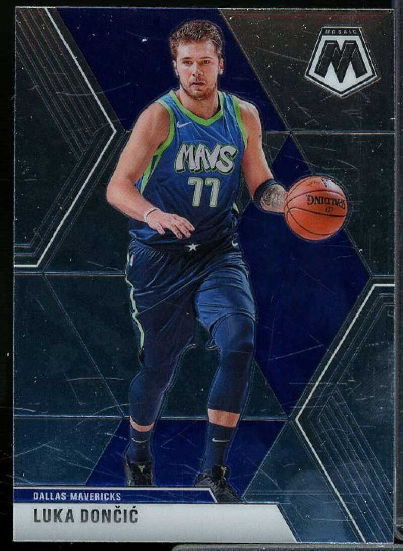 Luka Doncic Card 2019-20 Panini Mosaic #44  Image 1