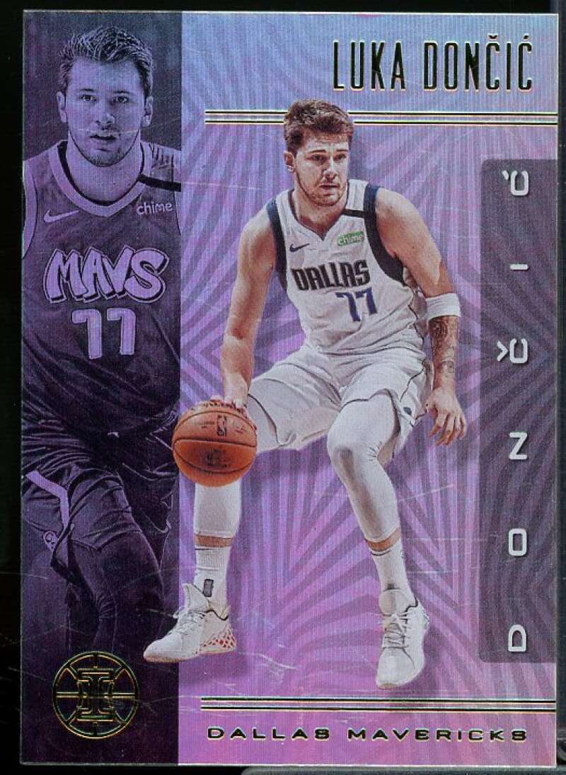 Luka Doncic Card 2019-20 Panini Illusions #134  Image 1
