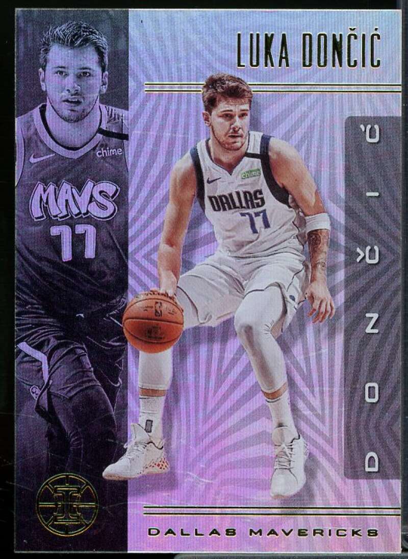Luka Doncic Card 2019-20 Panini Illusions #134  Image 1
