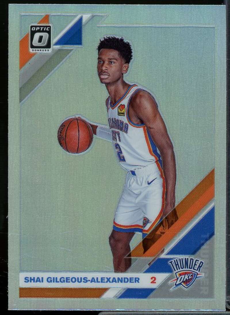 Shai Gilgeous-Alexander Card 2019-20 Donruss Optic Holo #113  Image 1