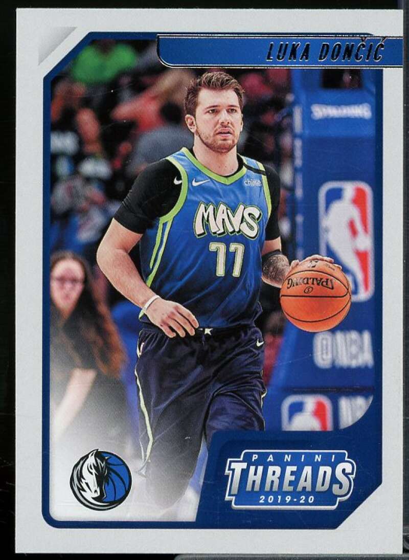 Luka Doncic/Threads Card 2019-20 Panini Chronicles #100  Image 1