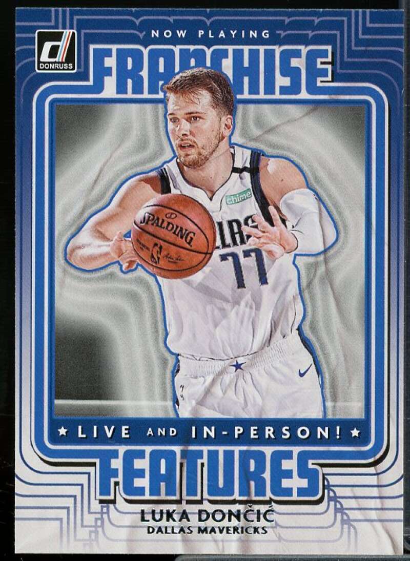 Luka Doncic Card 2020-21 Donruss Franchise Features #7  Image 1