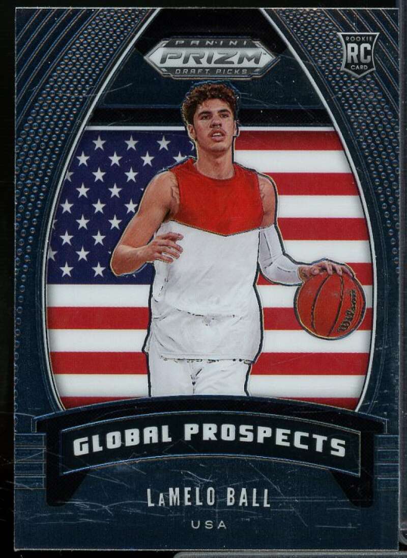 LaMelo Ball GP Rookie Card 2020-21 Panini Prizm Draft Picks #98  Image 1