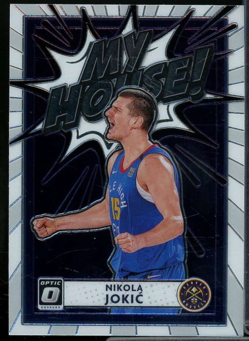 Nikola Jokic Card 2020-21 Donruss Optic My House #9  Image 1