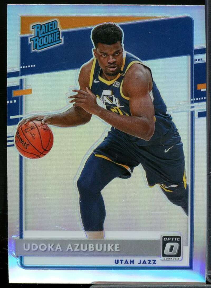Udoka Azubuike Rookie Card 2020-21 Donruss Optic Holo #177  Image 1