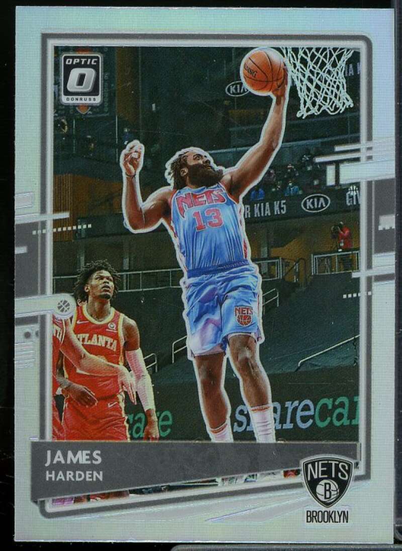 James Harden Card 2020-21 Donruss Optic Holo #134  Image 1
