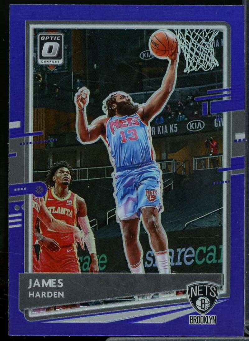 James Harden Card 2020-21 Donruss Optic Purple #134  Image 1