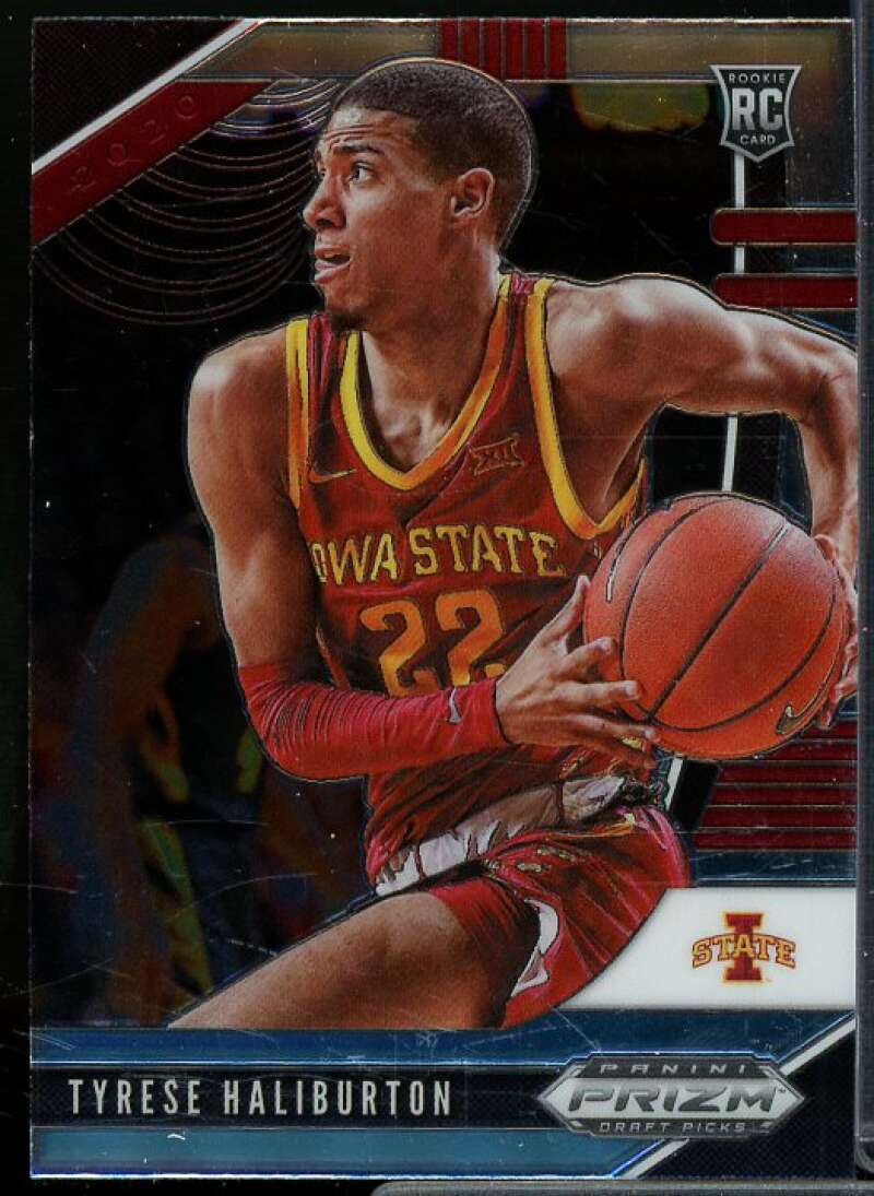 Tyrese Haliburton Rookie Card 2020-21 Panini Prizm Draft Picks #10  Image 1