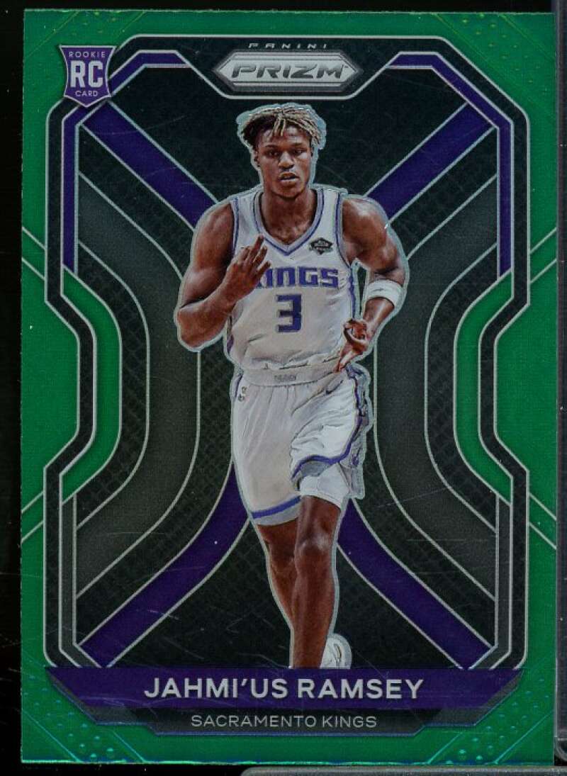 Jahmi'us Ramsey Rookie Card 2020-21 Panini Prizm Prizms Green #263  Image 1