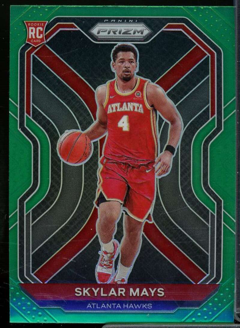 Skylar Mays Rookie Card 2020-21 Panini Prizm Prizms Green #255  Image 1