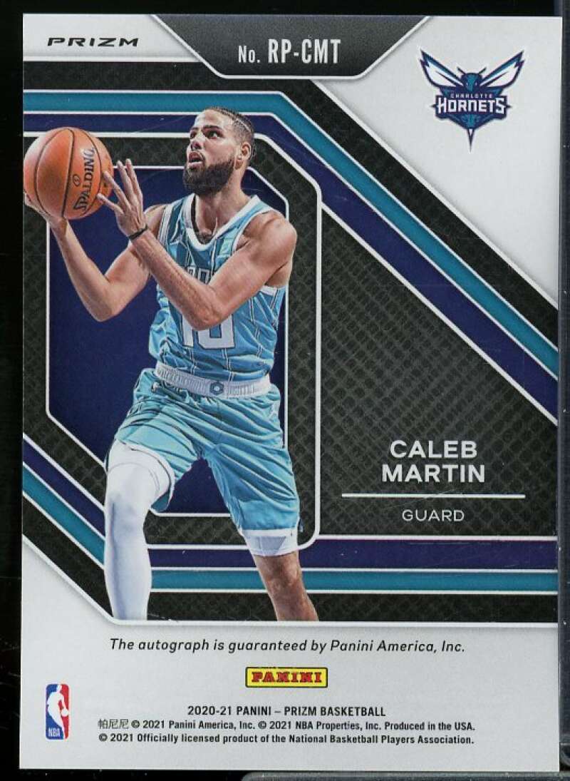 Caleb Martin Rookie 2020-21 Panini Prizm Rookie Penmanship Prizms Silver #3  Image 2