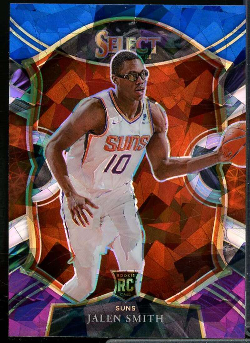 Jalen Smith Rookie Card 2020-21 Select Prizms Blue White Purple Ice #70  Image 1