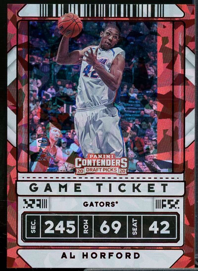 Al Horford 2020-21 Panini Contenders Draft Picks Red Cracked Ice Ticket #16  Image 1