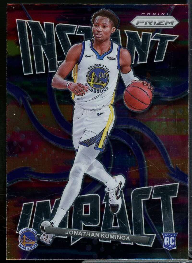 Jonathan Kuminga Rookie 2021-22 Panini Prizm Draft Picks Instant Impact #17  Image 1