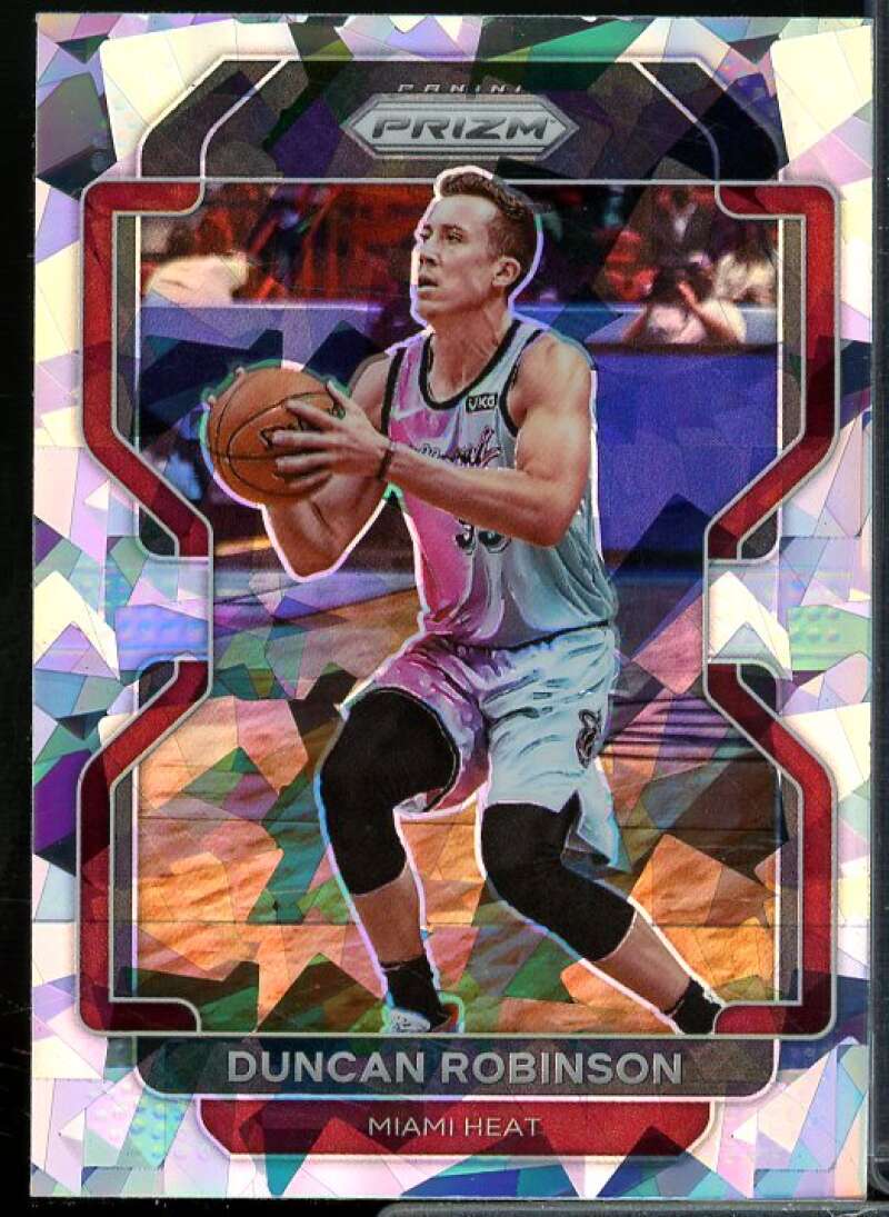 Duncan Robinson Rookie Card 2021-22 Panini Prizm Prizms Ice #81  Image 1