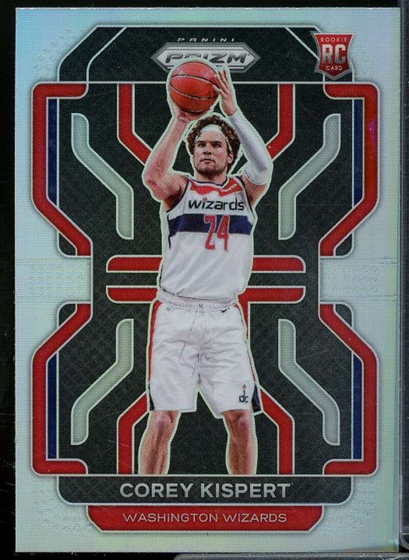 Corey Kispert (crease) Card 2021-22 Panini Prizm Prizms Silver #275  Image 1