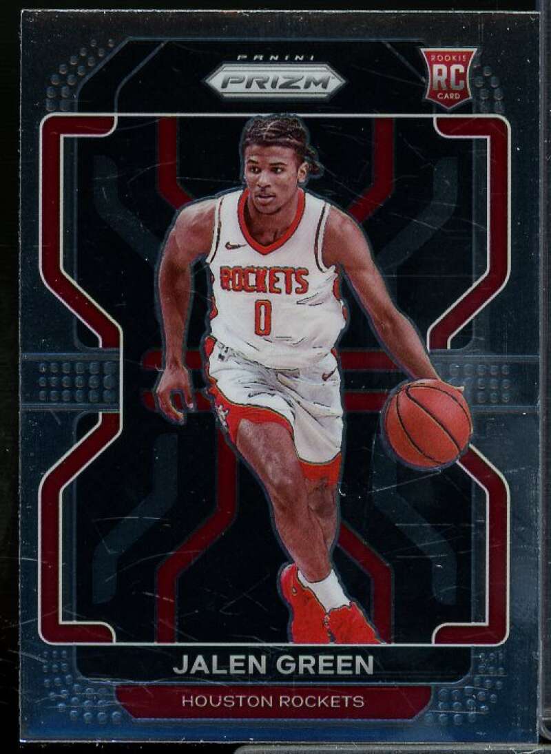 Jalen Green Rookie Card 2021-22 Panini Prizm #306  Image 1